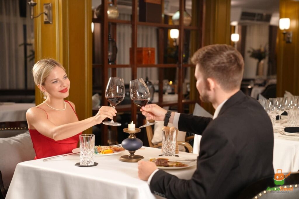 Dinner on Paradise Elegance Cruise