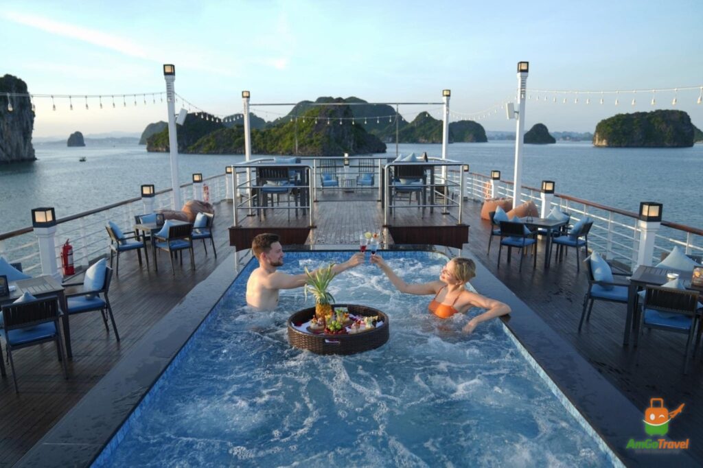 Sundeck of Paradise Elegance Cruise