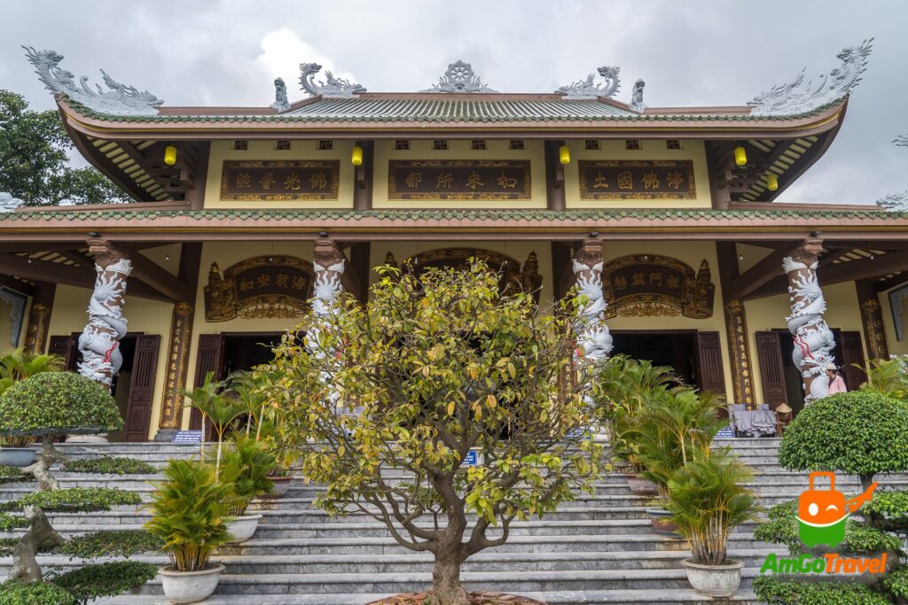 Linh Ung Pagoda grounds on Son Tra Peninsula, Da Nang