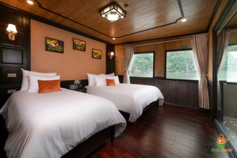 Twin cabin on the cruise