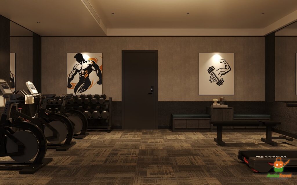 Gym on Victorious Cruise