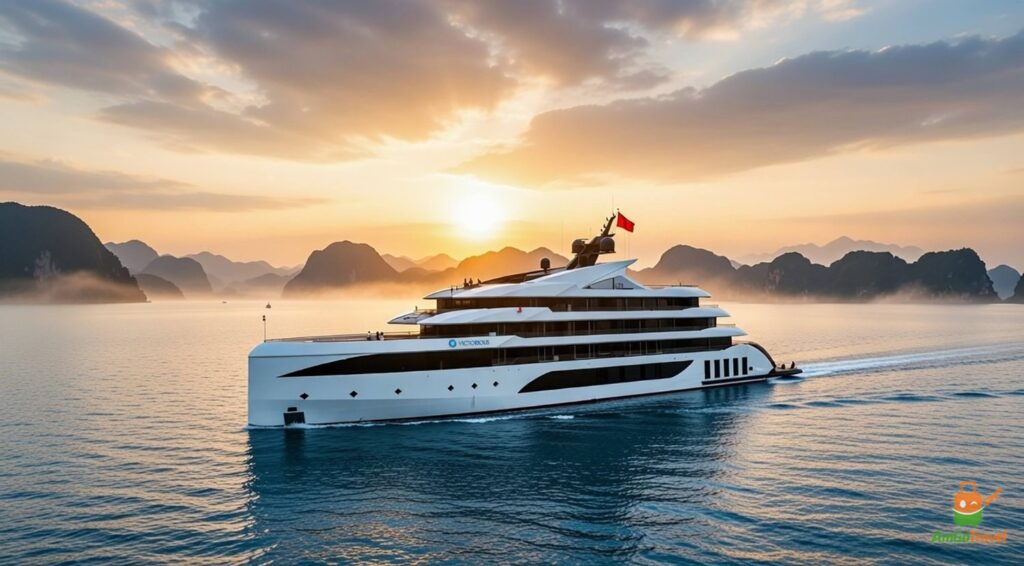 Victorious Cruise at sunset