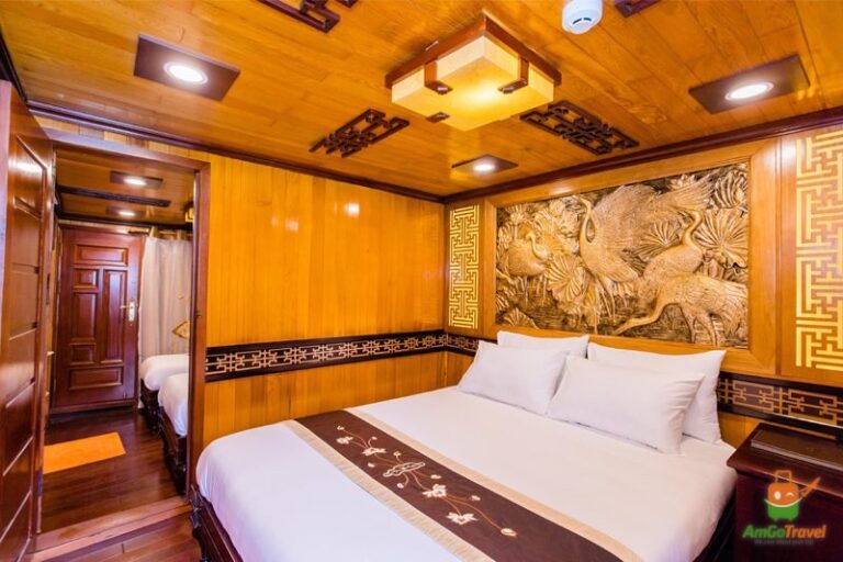 Cabin interior on the cruise